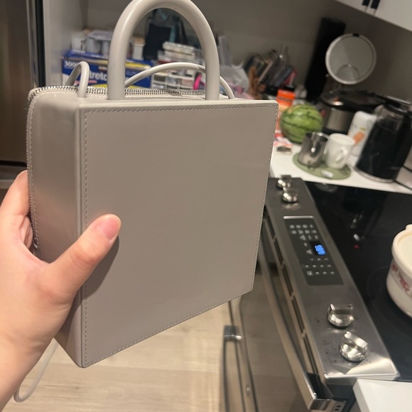 Building Block Box Bag Grey Color - Picture 2 of 9